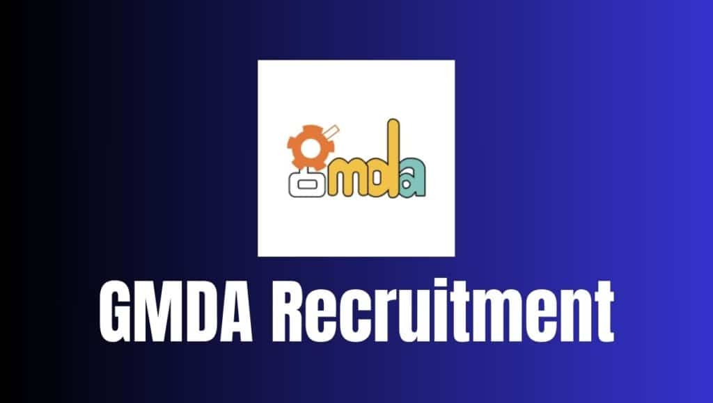 GMDA Recruitment