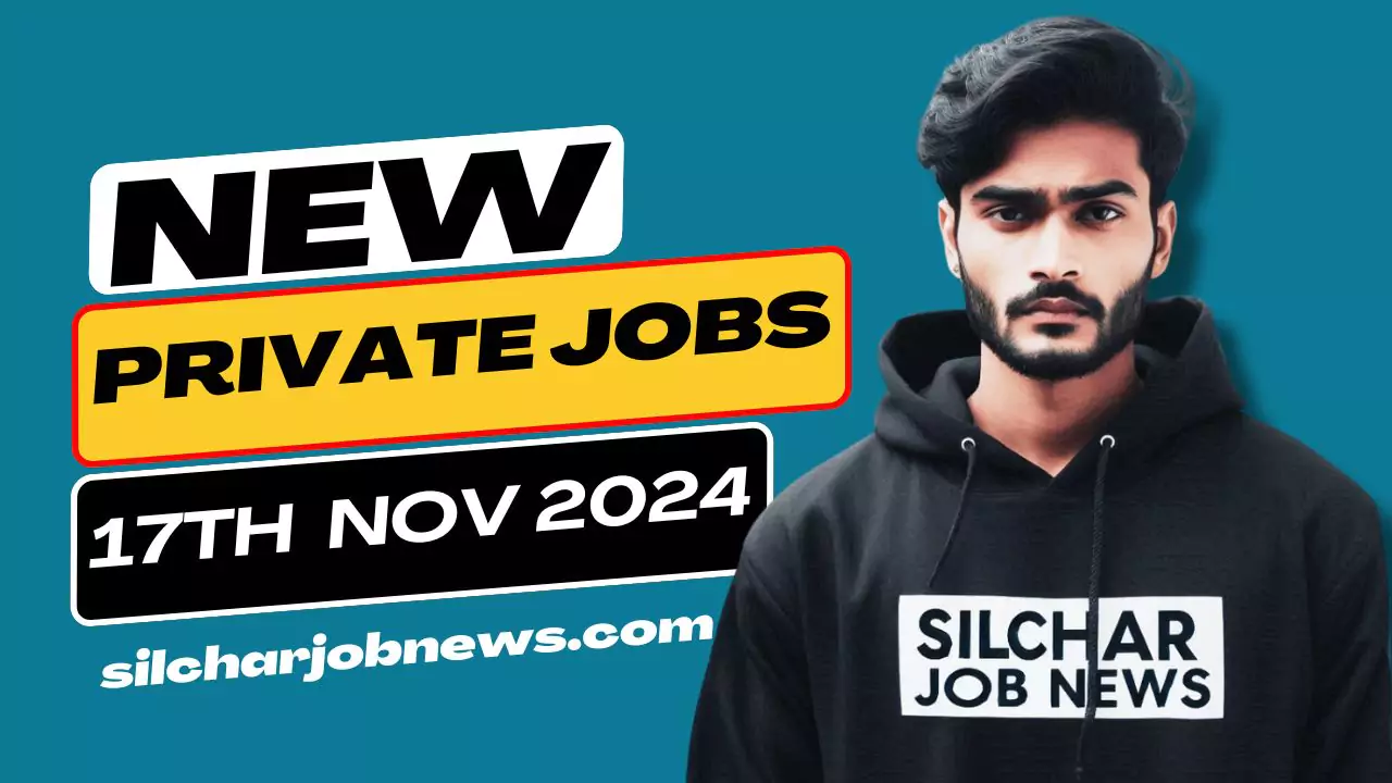 Private Job Openings In Silchar Today 20th Nov 2024