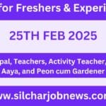 Urgent Jobs In Silchar Assam - 25th FEB